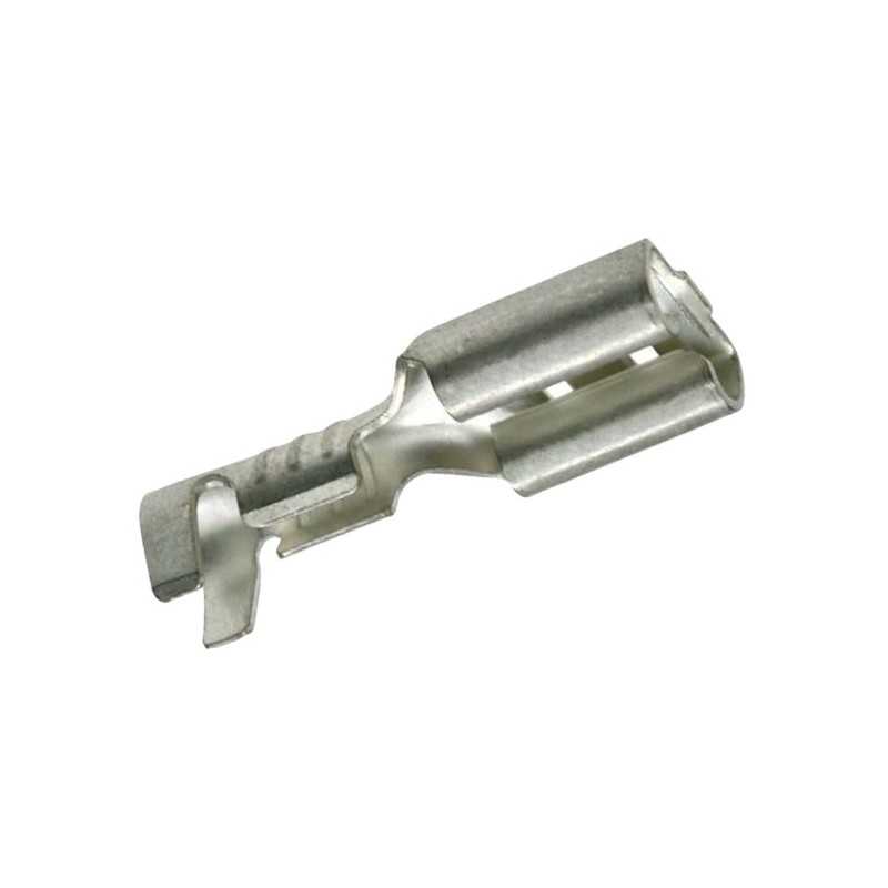 Clips pour languette 6.3 section 1-2.5mm x100