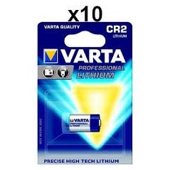 CR2 lithium (lot 10)