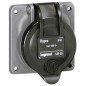 Prise hypra ip44 2p+t 16a leg/53903
