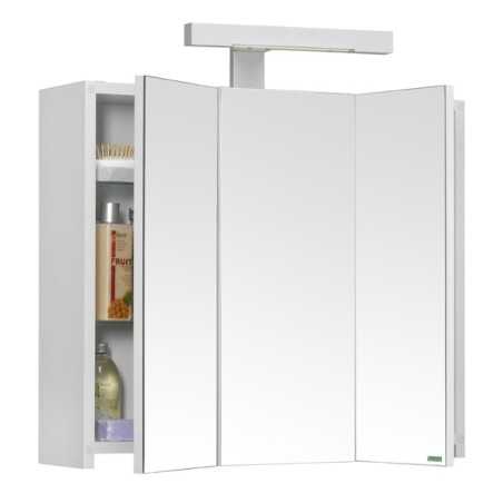 Armoire de toilette blanc 60x52x18 cm type piano