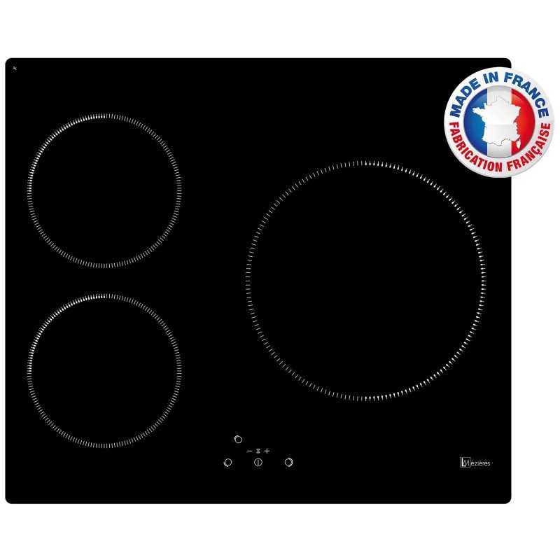 Mézières table induction 4900W minuterie