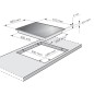 Mézières table de cuisson vitrocéramique 3 zones 5,3kW