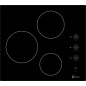 Mézières table de cuisson vitrocéramique 3 zones 5,3kW manette