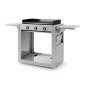 Chariot inox ouvert pour plancha modern 75
