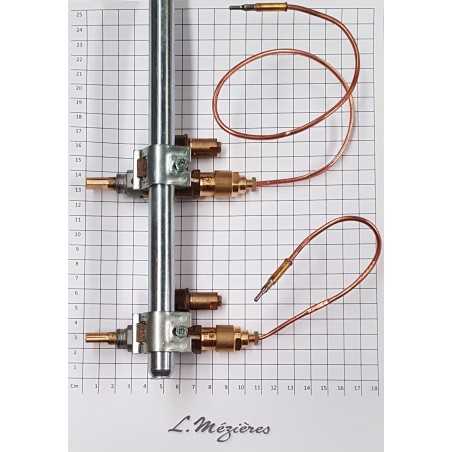 Rampe complete alim et robinet 203sdvs et 204adbv