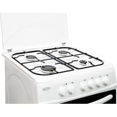 CUISINIERE 4 FEUX GAZ 60CM FOUR ELECTRIQUE