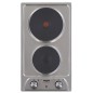 Domino 2 feux électriques inox 2500W Domino 2 feux électriques inox 2500W