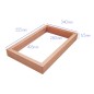 Cadre bois hetre massif renovation traite oculto Cadre bois hetre massif renovation traite oculto