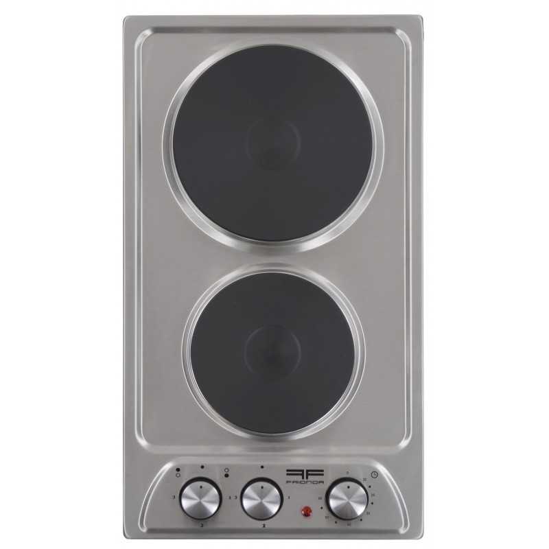 Domino 2 électriques avec minuteur inox 2500W Domino 2 électriques avec minuteur inox 2500W