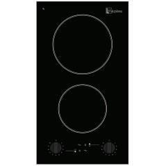 KITCHENETTE EVIER INOX REVERSIBLE 1 CUVE 140CM DOMINO VITRO MANETTE MEUBLE 2 PORTES FRIGO 4