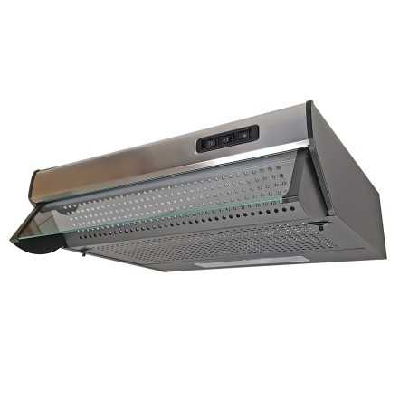 Hotte à visières INOX