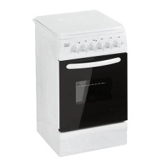 Cuisiniere electrique 4 feux blanche