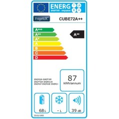 REFRIGERATEUR CUBE 46L FREZZER A++