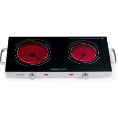 RECHAUD POSABLE VITROCERAMIQUE 2 ZONES