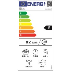 Lave linge frontal 8kgs 1400t mezieres