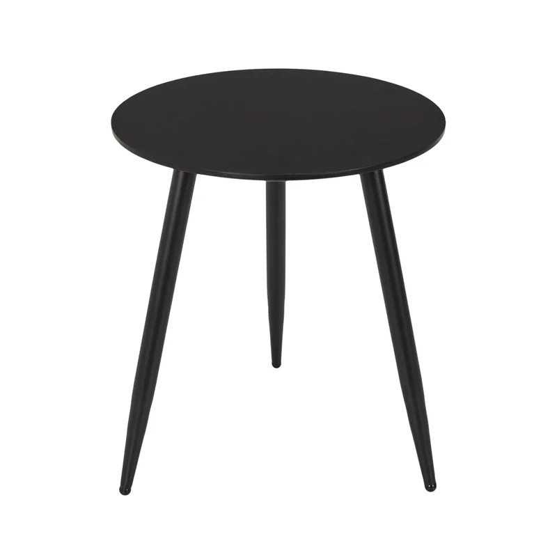 Table chevet diamétre 40cm piétement métal Table chevet diamétre 40cm piétement métal