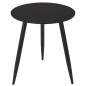 Table chevet diamétre 40cm piétement métal Table chevet diamétre 40cm piétement métal