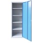 Metalart armoire etagere 1 porte metal Metalart armoire etagere 1 porte metal