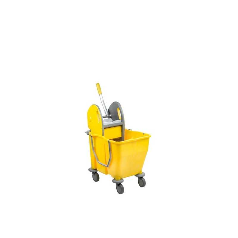 Chariot de nettoyage a 2 seaux avec presse