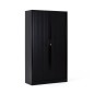Organiz armoire haute metal noir Organiz armoire haute metal noir