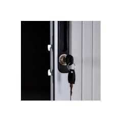Organiz armoire haute metal noir