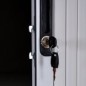 Organiz armoire haute metal noir Organiz armoire haute metal noir