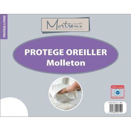 TAIE PROTEGE OREILLER MOLLETON 63*63