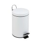 Poubelle a pedale 12l blanche poignee Poubelle a pedale 12l blanche poignee