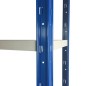 Rayonnage 4 tablettes charge 150kgs par niveau 30cm profondeur Rayonnage 4 tablettes charge 150kgs par niveau 30cm profondeur