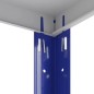 Rayonnage 4 tablettes charge 150kgs par niveau 30cm profondeur Rayonnage 4 tablettes charge 150kgs par niveau 30cm profondeur