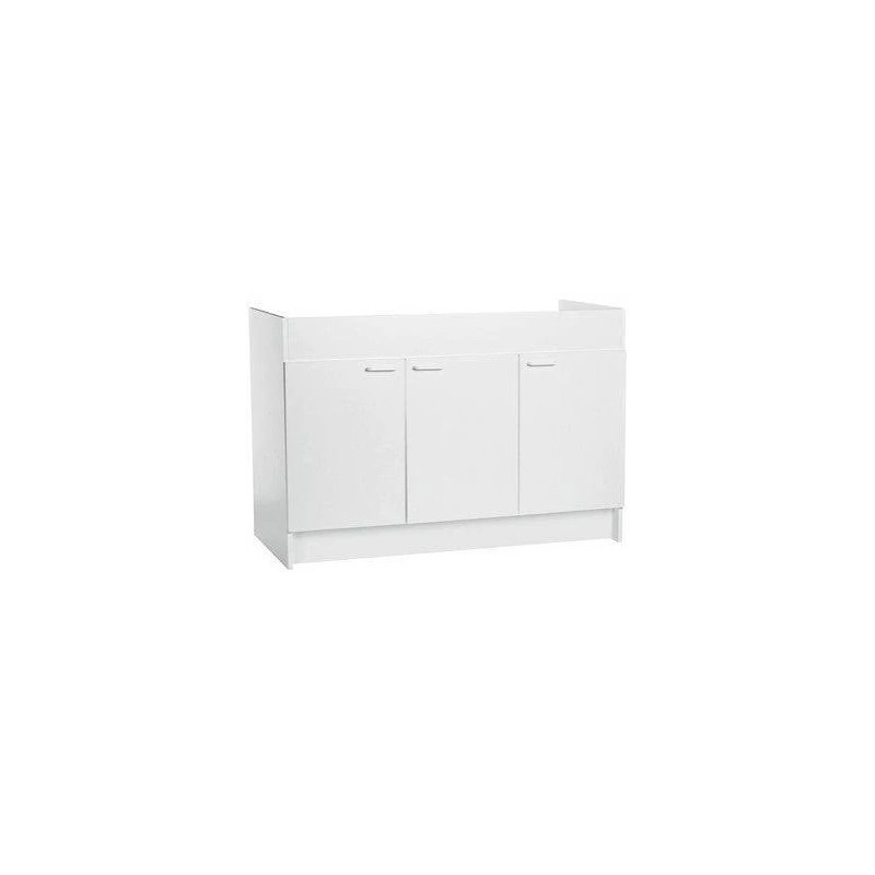 Meuble sous évier larg 120 3 portes