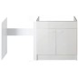 Meuble cuisinette 140 cm + fileur pour frigo ou fileur 10 cm Meuble cuisinette 140 cm + fileur pour frigo ou fileur 10 cm