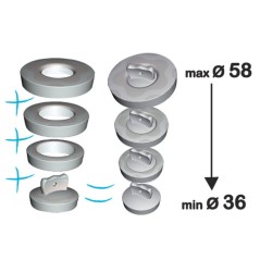 Bouchon universel multi-diametre Wirquin