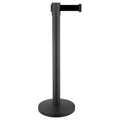 POTELET ENROULEUR 2M NOIR/NOIR