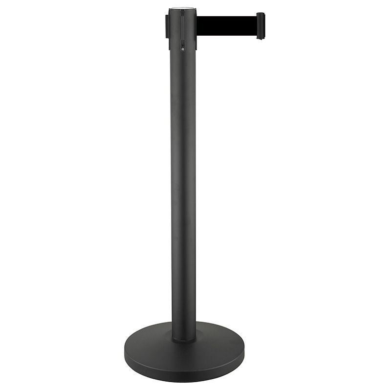 Potelet enrouleur 2m noir/noir