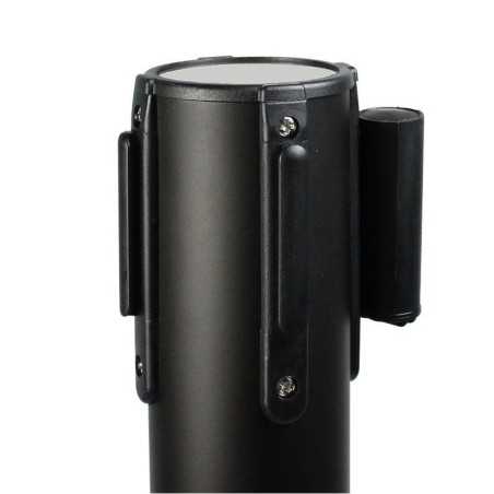 Potelet enrouleur 2m noir/noir