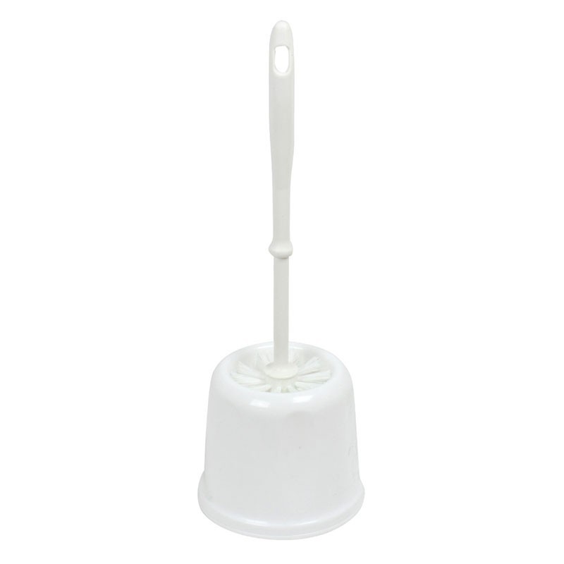 Porte-balayette a poser blanc mat Porte-balayette a poser blanc mat