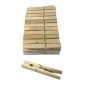 Pinces a linge x24 en hetre 90mm