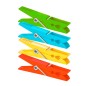 Pinces a linge x24 plastique couleur