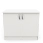 Cosy caisson bas 2 portes blanc 100cm Cosy caisson bas 2 portes blanc 100cm