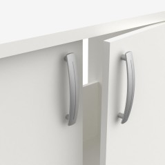 CAISSON BAS 2 PORTES BLANC 100CM