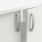 Cosy caisson bas 2 portes blanc 100cm Cosy caisson bas 2 portes blanc 100cm
