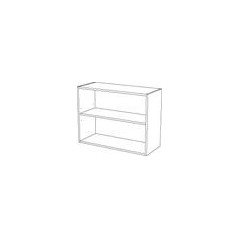 MEUBLE HAUT LARG 80 HAUT 60 2 PORTES