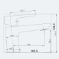 Mitigeur de lavabo chrome cartouche ceramique Mitigeur de lavabo chrome cartouche ceramique