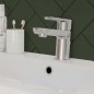 Mitigeur de lavabo chrome cartouche ceramique Mitigeur de lavabo chrome cartouche ceramique