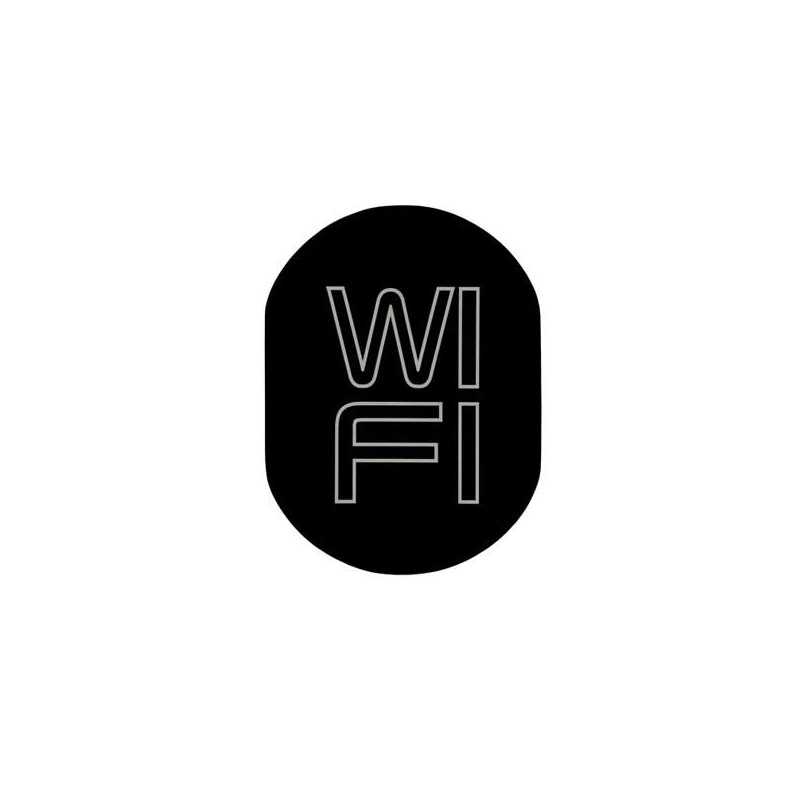 Plaque de signalisation Wifi