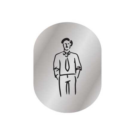 PLAQUE DE SIGNALISATION HOMME