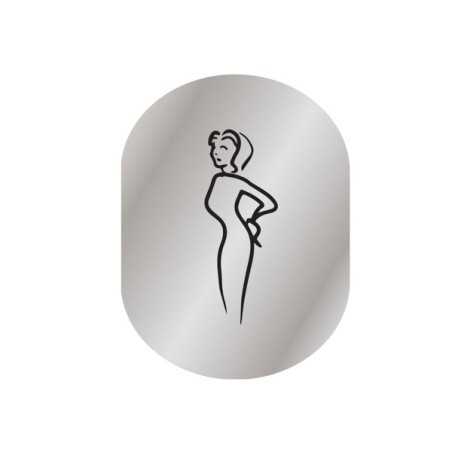 PLAQUE DE SIGNALISATION FEMME