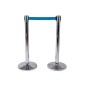 Poteau de balisage a sangle