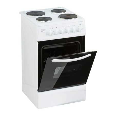 Cuisiniere electrique 4 feux fonte